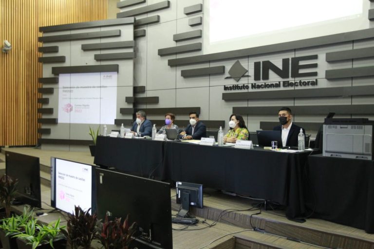 Acto de Selección de muestra para el Conteo Rápido del Proceso de Revocación de Mandato del Presidente de la República.