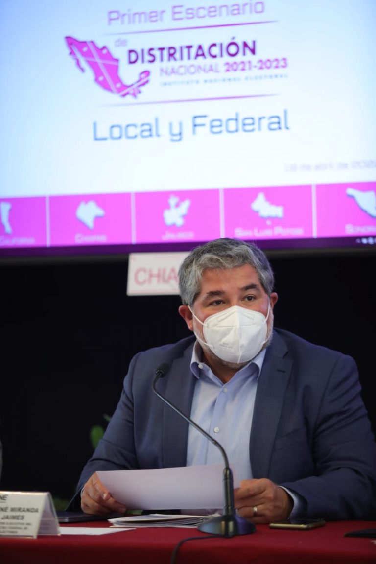 René Miranda Jaimes, Director Ejecutivo del Registro Federal de Electores.