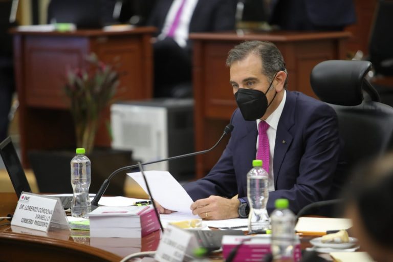 Lorenzo Córdova Vianello, Consejero Presidente del INE.