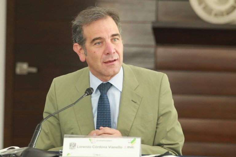 Lorenzo Córdova Vianello, Consejero Presidente del INE.