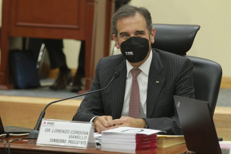 Lorenzo Córdova Vianello, Consejero Presidente.