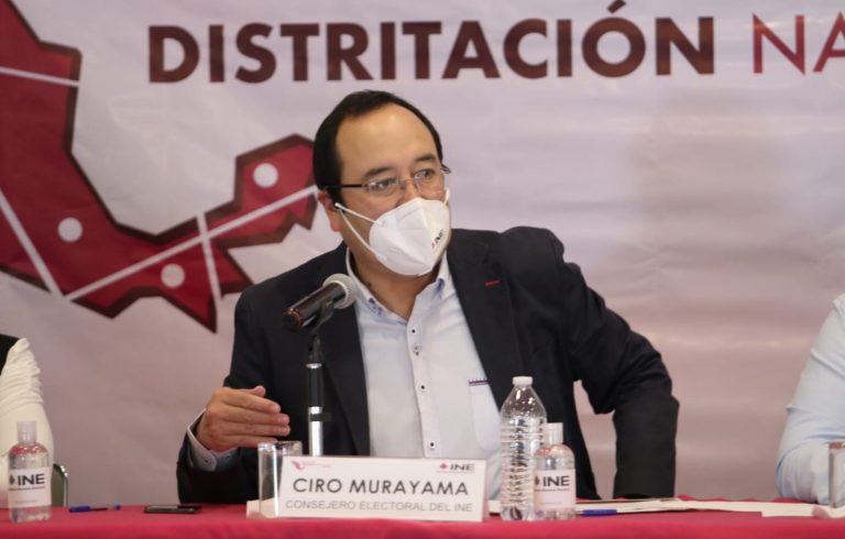 Ciro Murayama Rendón, Consejero Electoral del INE.