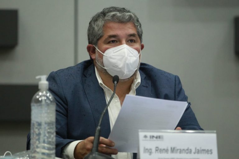 René Miranda Jaimes, Director Ejecutivo del Registro Federal de Electores.