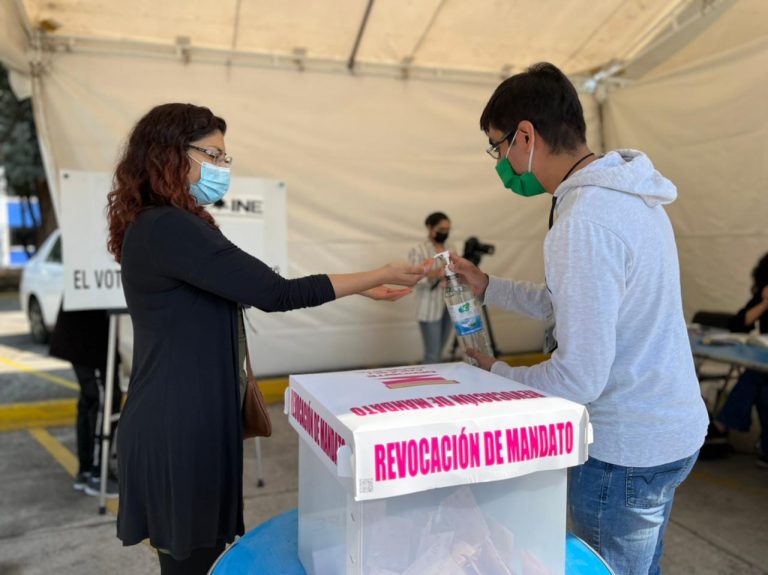 Casillas y votaciones en el Proceso de Revocación de Mandato