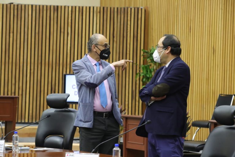 Martín Faz Mora y Ciro Murayama Rendón, Consejeros Electorales.