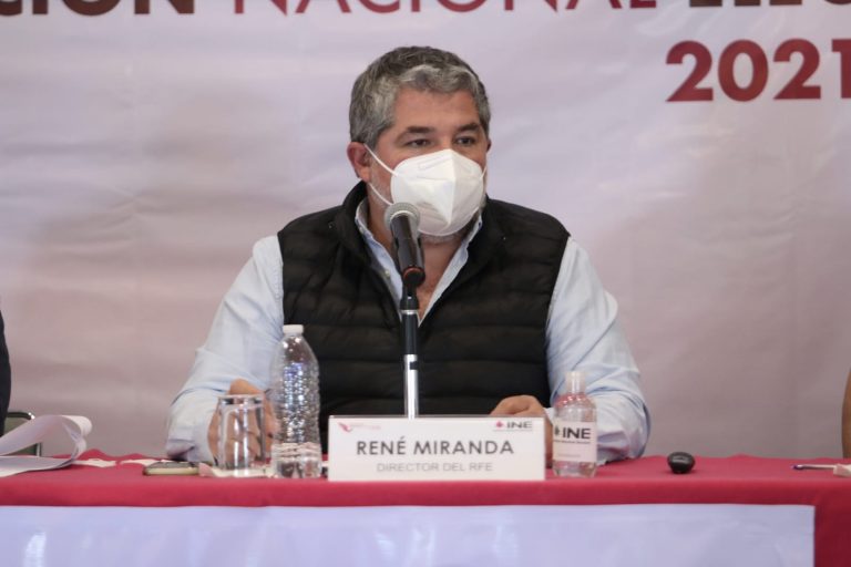 René Miranda Jaimes, Director Ejecutivo del Registro Federal de Electores.