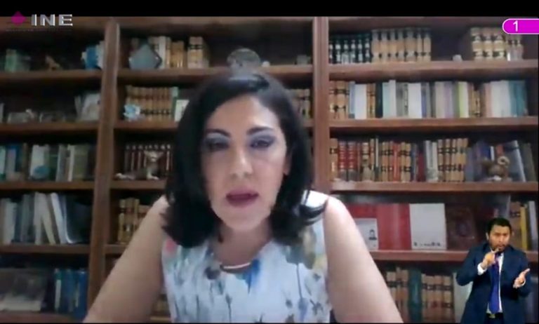 Claudia Zavala Pérez, Consejera Electoral.