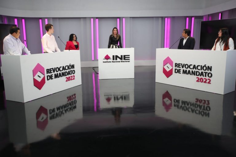 Dania Ravel Cuevas, Consejera Electoral del INE en la Clausura del Torneo de Debate Juvenil Revocación de Mandato.