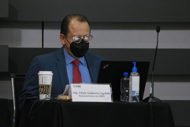 César Ledesma Ugalde, Representante de DERFE.