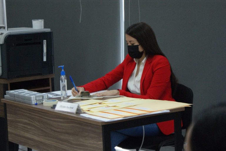 Segundo simulacro de voto electrónico por Internet para las y los Mexicanos Residentes en el Extranjero para los Procesos Electorales Locales 2021-2022, realizado el estado de Aguascalientes.