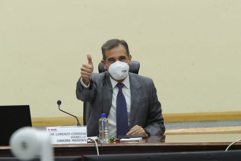 Lorenzo Córdova Vianello, Consejero Presidente del INE.