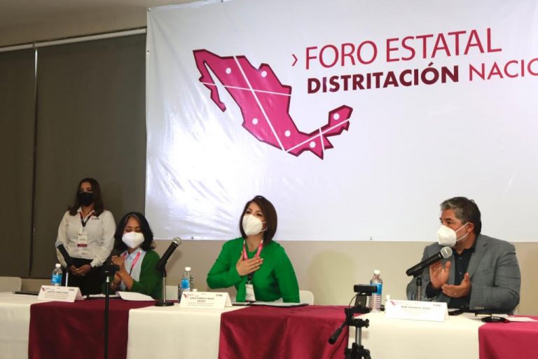 Foro de Distritación Nacional Electoral 2021-2023, realizado en Culiacán, Sinaloa