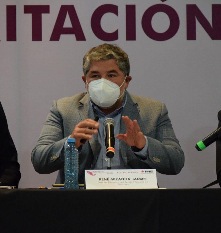 René Miranda Jaimes, Director Ejecutivo del Registro Federal de Electores.