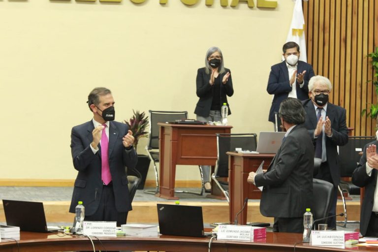 Lorenzo Córdova Vianello, Consejero Presidente del INE.