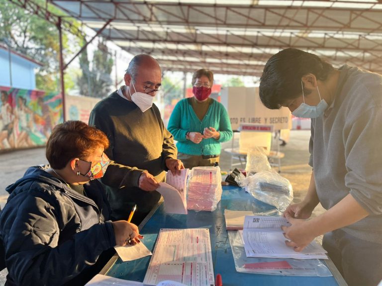 Apertura de casillas. Proceso de Revocación de Mandato.