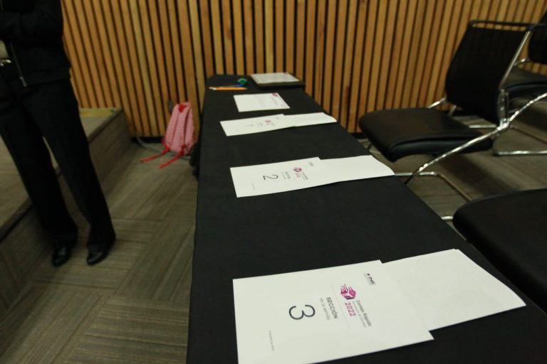 Acto de Selección de muestra para el Conteo Rápido del Proceso de Revocación de Mandato del Presidente de la República.