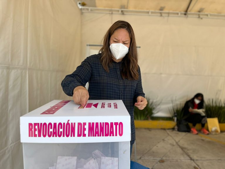 Casillas y votaciones en el Proceso de Revocación de Mandato