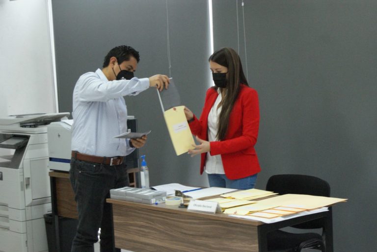 Segundo simulacro de voto electrónico por Internet para las y los Mexicanos Residentes en el Extranjero para los Procesos Electorales Locales 2021-2022, realizado el estado de Aguascalientes.