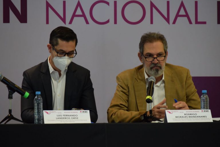 Luis Fernando Landeros Ortiz, Consejero Presidente del Instituto Estatal Electoral de Aguascalientes.