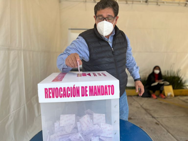 Casillas y votaciones en el Proceso de Revocación de Mandato