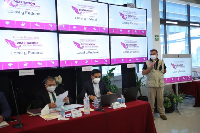 Primer Escenario de Distritación Nacional 2021-2023.