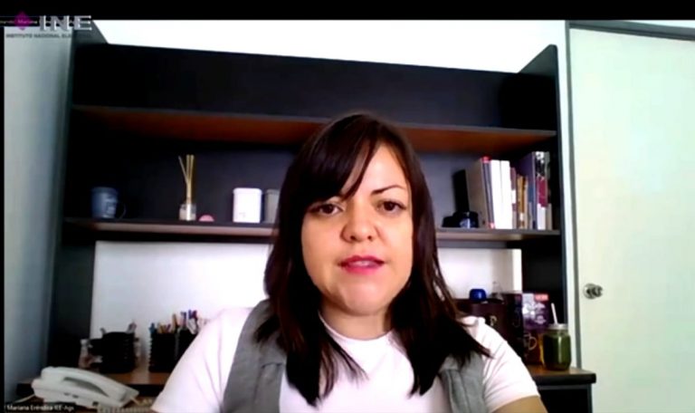 María Eréndira Ramírez Velázquez, Consejera Electoral del Instituto Estatal Electoral de Aguascalientes.