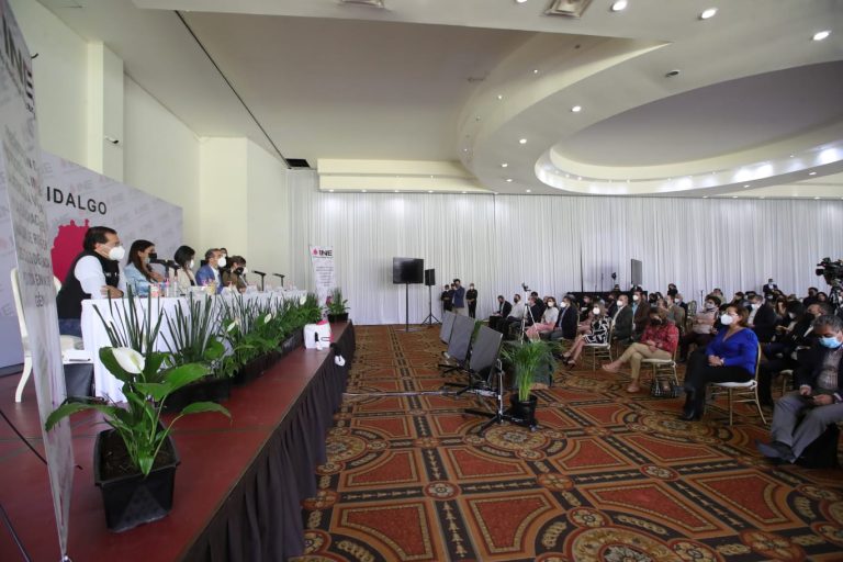 Presentación Protocolo para la atención a víctimas y la elaboración del análisis de riesgo en los casos de Violencia Política en Razón de Género, realizado en el estado de Hidalgo.