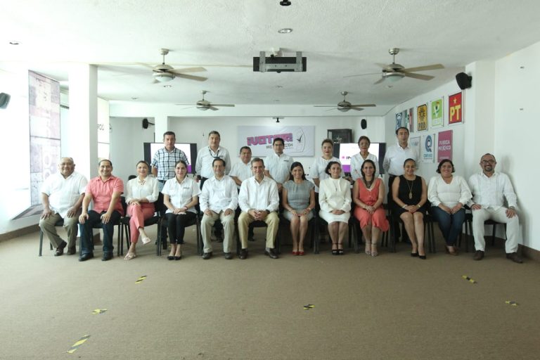 Gira de trabajo del Consejero Presidente Dr. Lorenzo Córdova Vianello, realizada en Chetumal, Quintana Roo