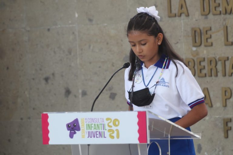 Julieta Ramírez Linares, Participante de la Consulta Infantil y Juvenil 2021.