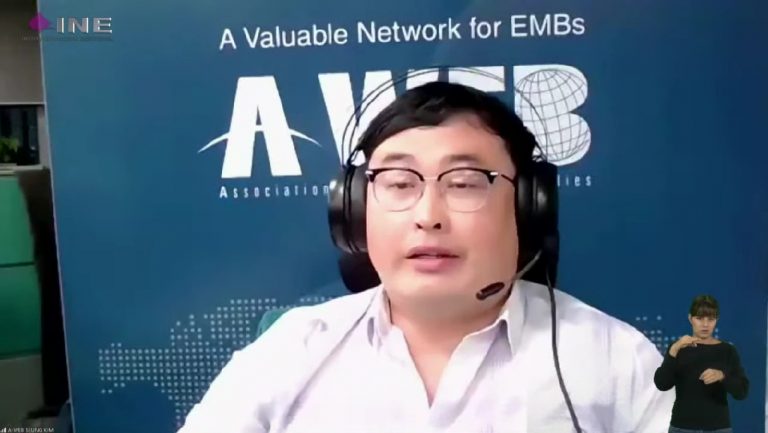 Seung Ryeol Kim asesor de la Secretaría General de la Asociación Mundial de Autoridades Electorales (A-Web).