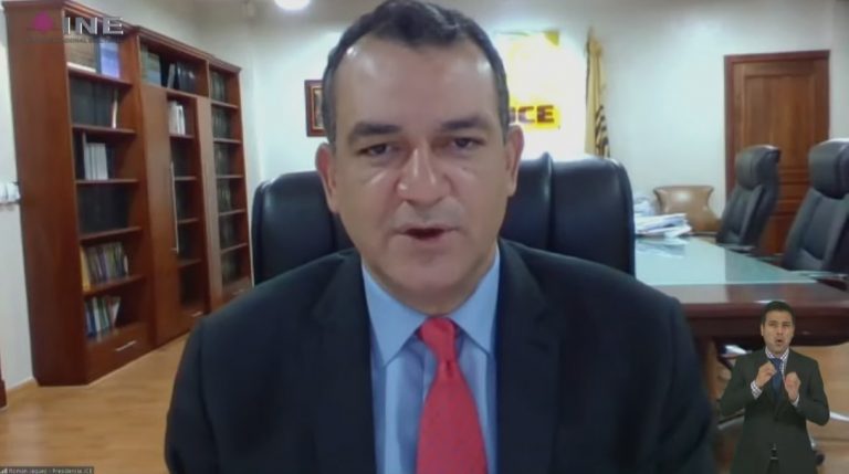 Román Jáquez, Co-Presidente de la Unión Interamericana de Organismos Electorales (UNIORE) y Presidente de la Junta Central Electoral de República Dominicana.