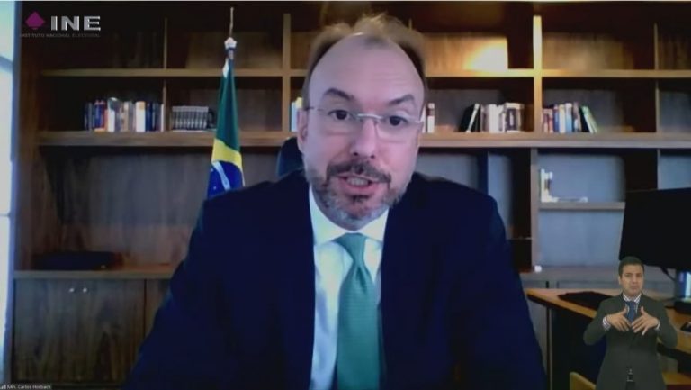 Carlos Horbach, Ministro Titular del Tribunal Superior Electoral.
