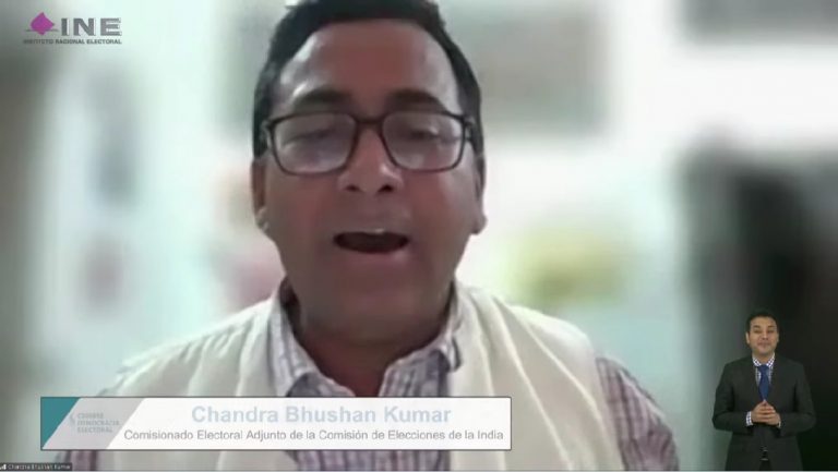Chandra Bhushan Kumar, Comisionado Electoral Adjunto de la Comisión de Elecciones de la India.