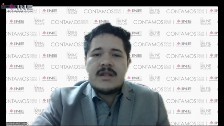 Salvador Gómez Carrera, Vocal de Capacitación Electoral y Educación cívica de la JLR de Tamaulipas.