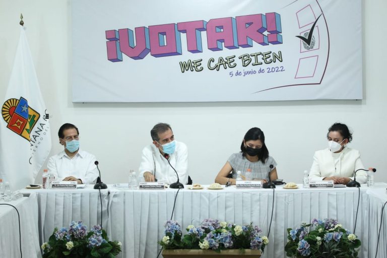 Gira de trabajo del Consejero Presidente Dr. Lorenzo Córdova Vianello, realizada en Chetumal, Quintana Roo