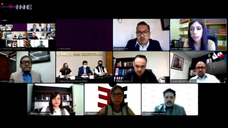 Conferencia de prensa de presentación del sitio: Voto Informado 2022.