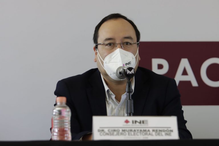 Ciro Murayama Rendón, Consejero Electoral del INE.
