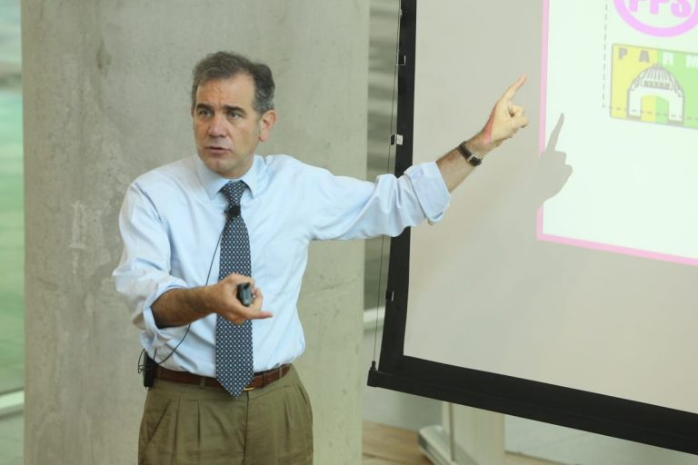 Lorenzo Córdova Vianello, Consejero Presidente del INE.