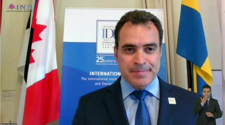 Kevin Casas-Zamora, Secretario General de IDEA Internacional.