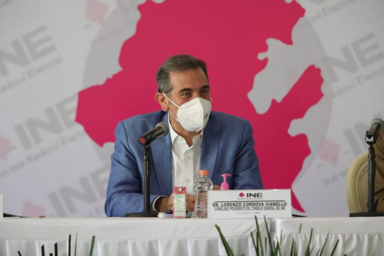 Lorenzo Córdova Vianello, Consejero Presidente del INE.