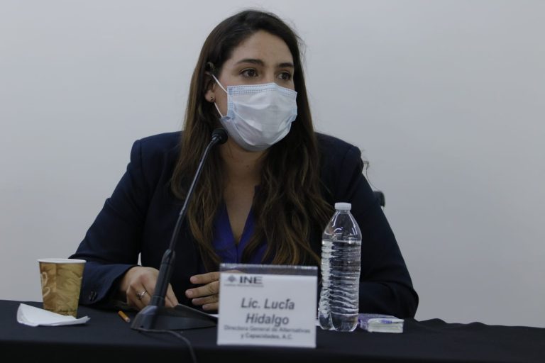 Lucia Hidalgo Garza, Directora General de Alternativas y Capacidades A.C.