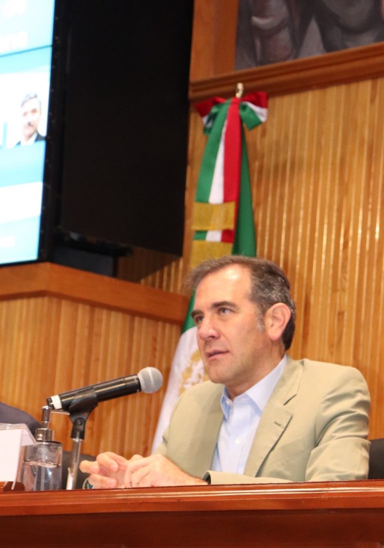 Lorenzo Córdova Vianello, Consejero Presidente del INE.