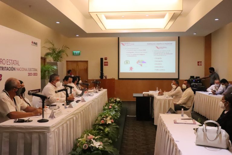 Foro de Distritación Nacional Electoral 2021-2023, realizada en el estado de Quintana Roo.