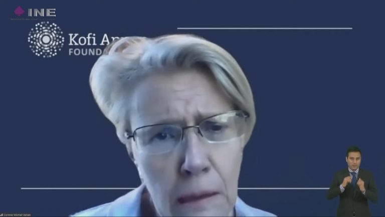 Corinne Momal-Vanian , Directora Ejecutiva de la Fundación Kofi Annan.
