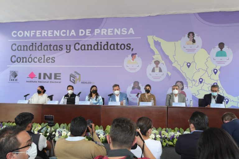 Conferencia de prensa Candidatas y Candidatos, Conócelos.
