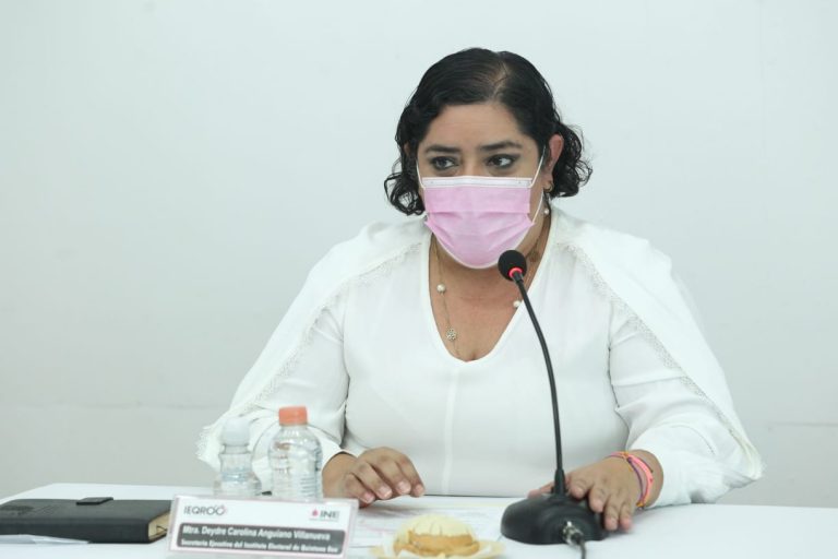 Deydre Carolina Anguiano Villanueva, Secretaria Ejecutiva del Instituto Electoral de Quintana Roo.