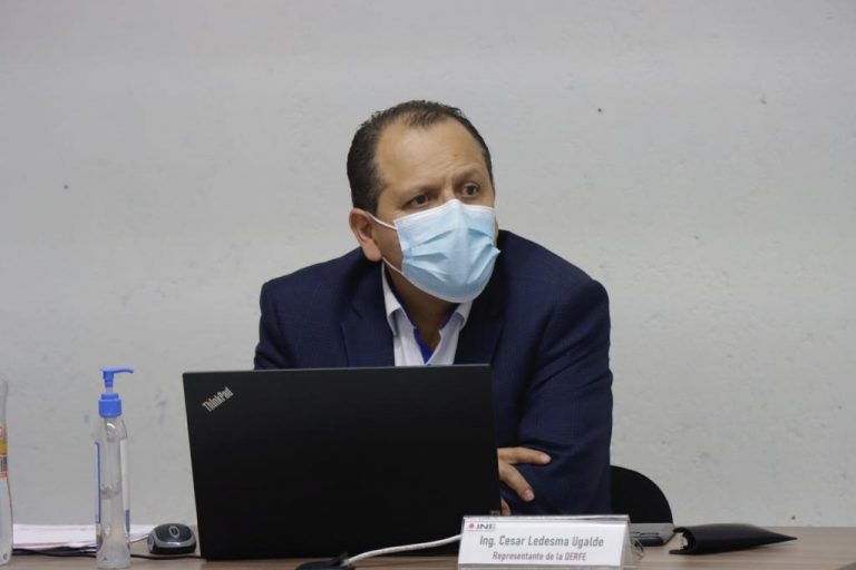 César Ledesma Ugalde, Representante de la DERFE.