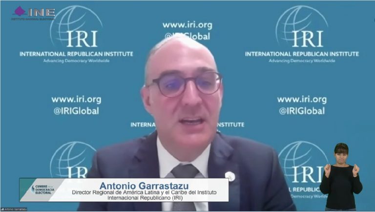 Antonio Garrastazu , Director Regional para América Latina y el Caribe del Instituto Republicano Internacional (IRI).