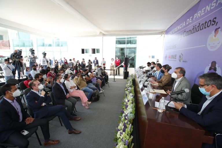 Conferencia de prensa Candidatas y Candidatos, Conócelos.