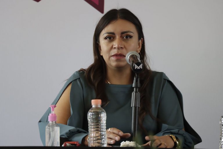 Ariadna González Morales, Consejera Presidenta Provisional del Instituto Estatal Electoral de Hidalgo.